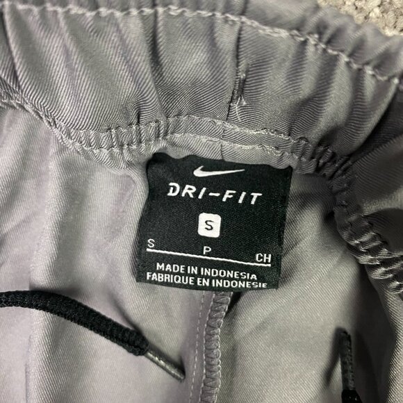 Nike Woven Track Pants Men's Small Gray Dri-Fit Gym Running Training 927380 036 - Picture 9 of 15
